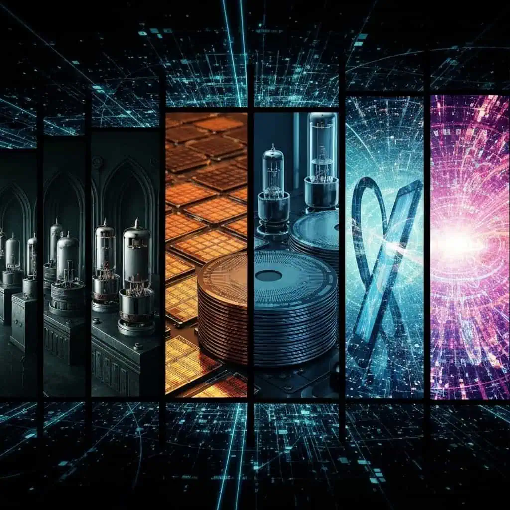 Rozwój technologii komputerów: Od prostych maszyn do wszechobecnej inteligencji